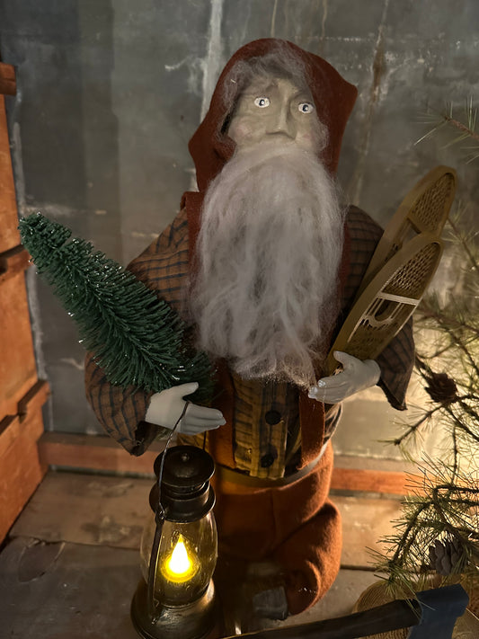 Maine woodsman santa